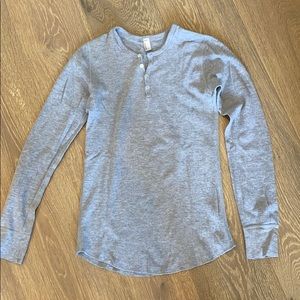 American Apparel Button Henley